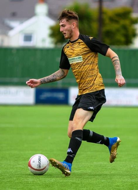 Matty Delaney is on the ball